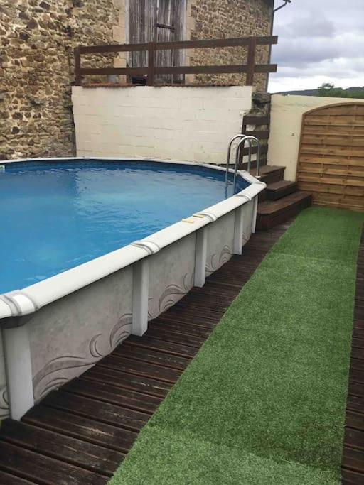 Lovely French Farmhouse With Private Swimming Pool Bourganeuf Kültér fotó